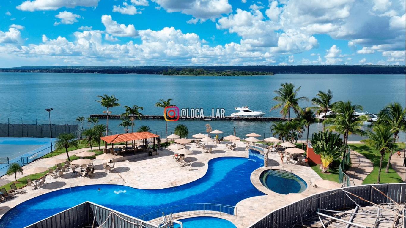 Flat 430 Lindo Com Vista Para O Lago Бразилия Екстериор снимка