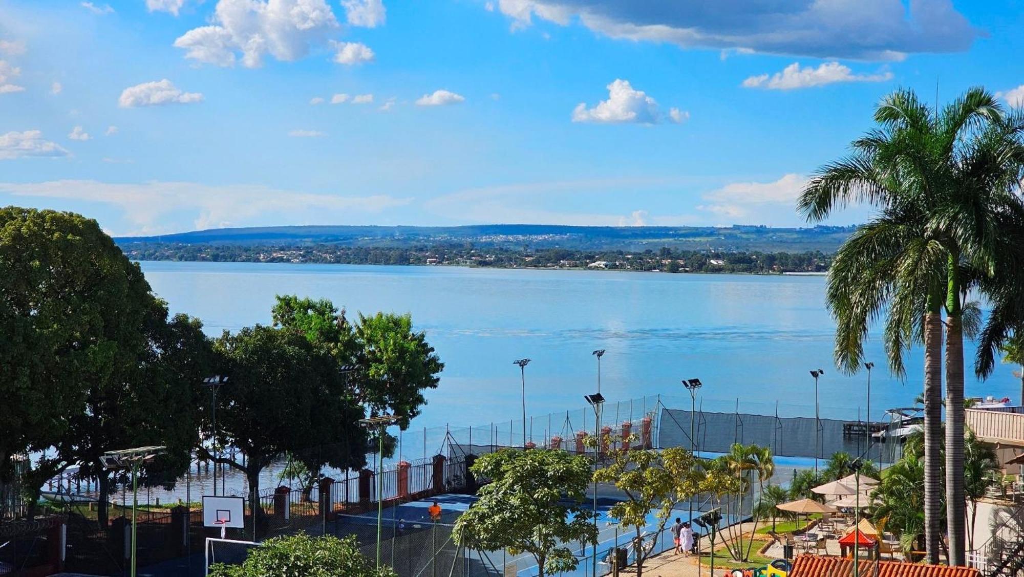 Flat 430 Lindo Com Vista Para O Lago Бразилия Екстериор снимка