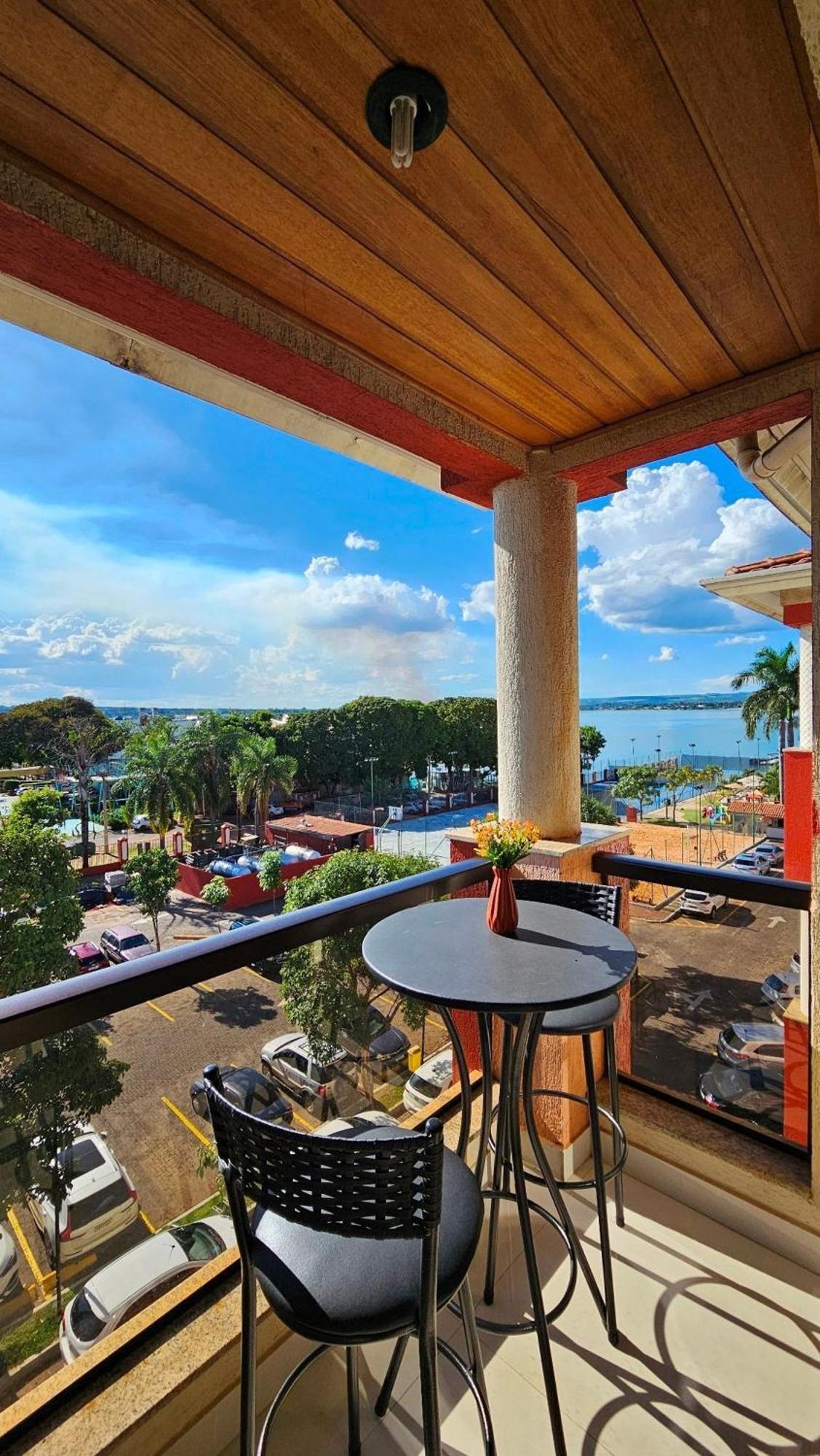 Flat 430 Lindo Com Vista Para O Lago Бразилия Екстериор снимка